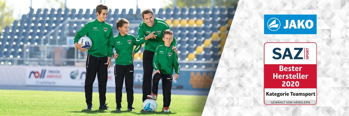 JAKO ist der beste Teamsport-Hersteller - 