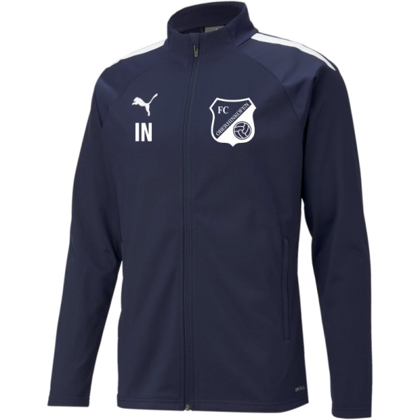 FC Oberhinkofen Puma teamLIGA Trainingsjacke Peacoat-White Gr. L