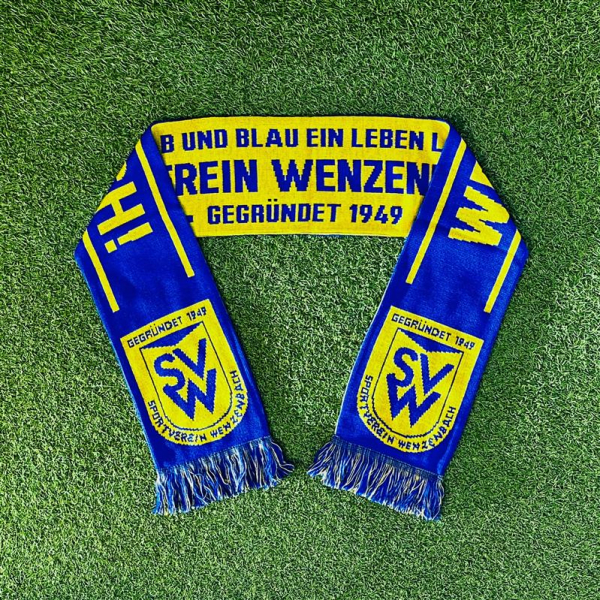 SV Wenzenbach Jacquard Fanschal mit Fransen
