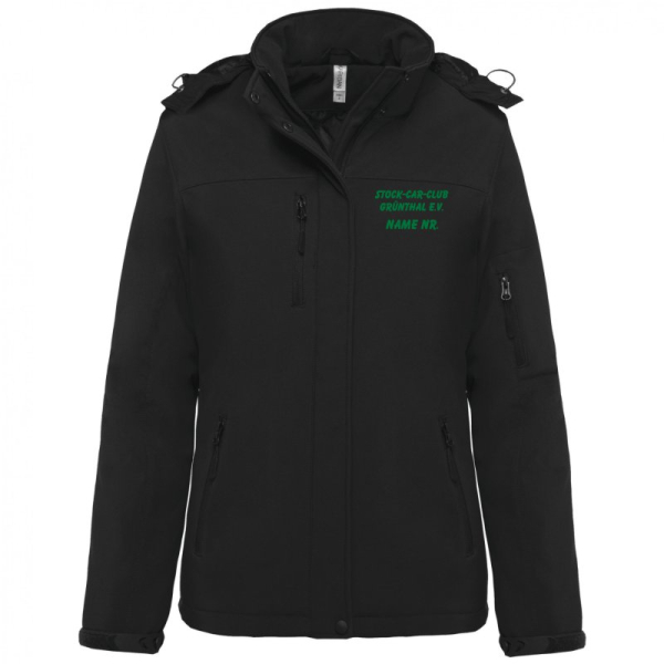 SCC Grünthal Damenparka Softshell mit Kapuze