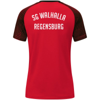 SG Walhalla Kegeln Jako T-Shirt rot/schwarz Gr. S