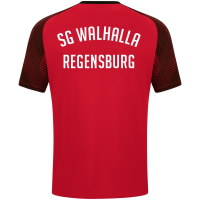 SG Walhalla Kegeln Jako T-Shirt rot/schwarz Gr. S