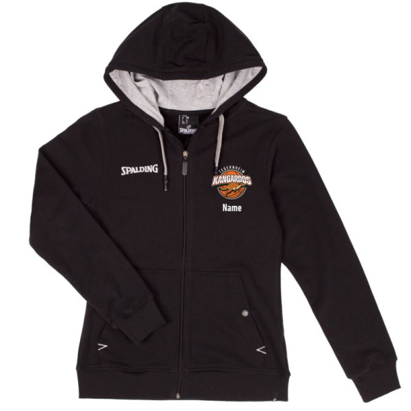 FC Tegernheim Baskets Spalding Flow Hoody Zipper Jacket Damen