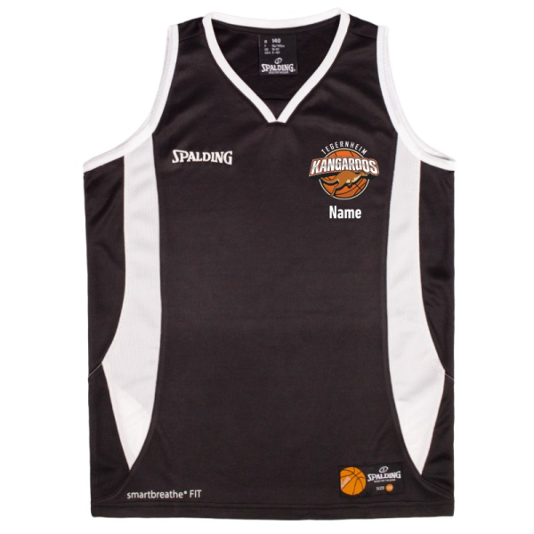 FC Tegernheim Baskets Spalding Jam Tank Top schwarz Gr. XL