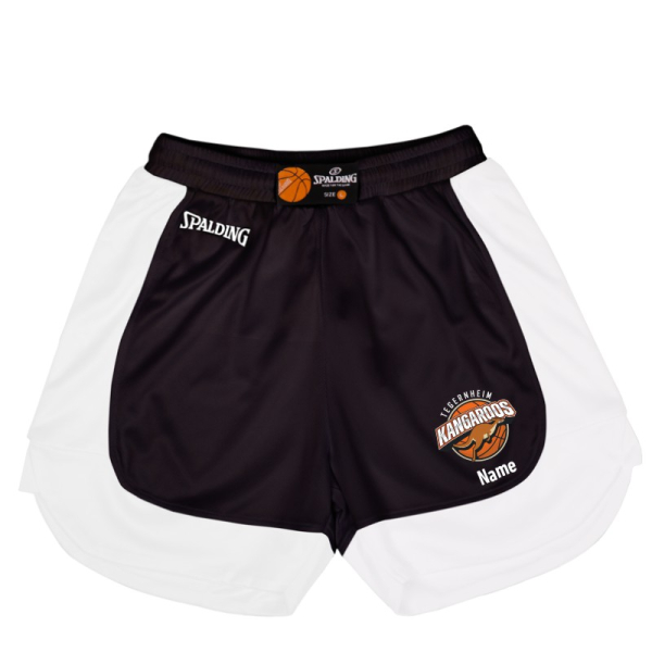 FC Tegernheim Baskets Spalding Hustle Shorts schwarz Gr. L