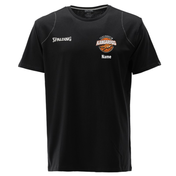 FC Tegernheim Baskets Spalding Essential Tee schwarz Gr. L