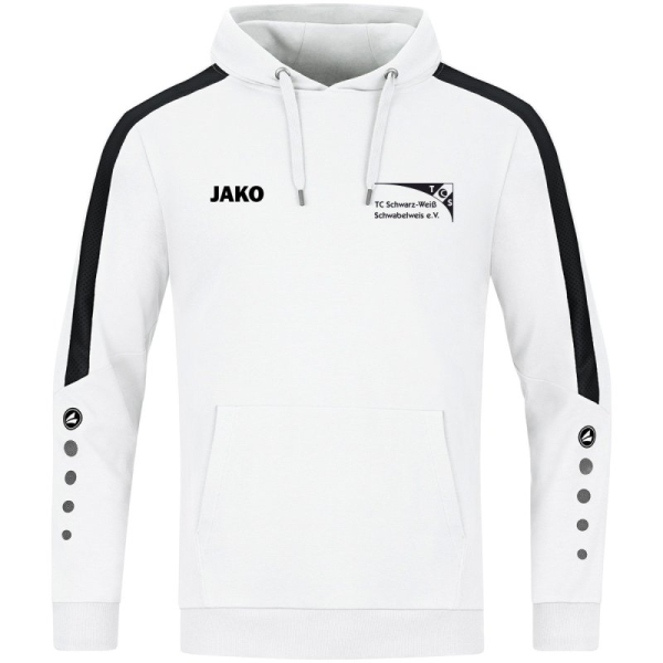 TC Schwabelweis Jako Kapuzensweat weiß Gr. L
