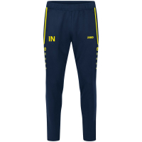FC Wang Jako Trainingshose Allround marine/neongelb Gr. 152