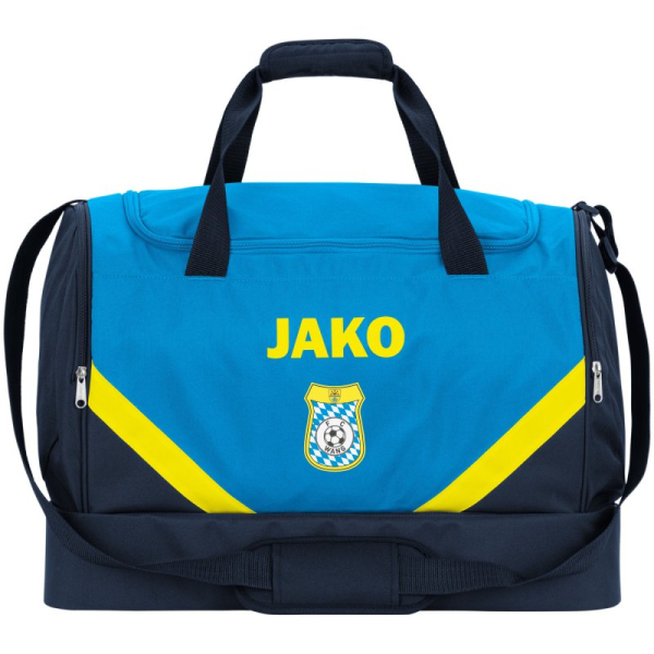 FC Wang Jako Sporttasche Iconic JAKO blau/marine/neongelb Gr. M