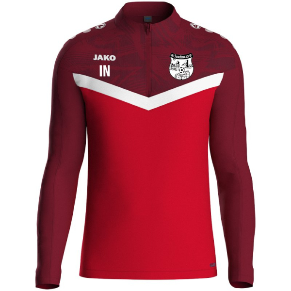 JFG 3 Schlösser-Eck 07 Jako Ziptop rot/weinrot Gr. 164