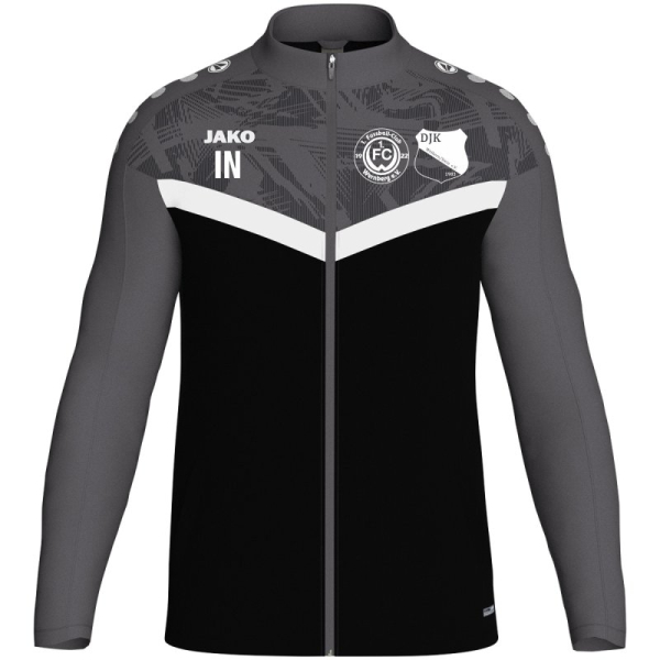 SG Wernberg-Weihern Jako Polyesterjacke schwarz/anthrazit Gr. XL