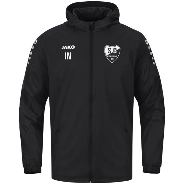 SC Regensburg Damen Jako Allwetterjacke schwarz Gr. M