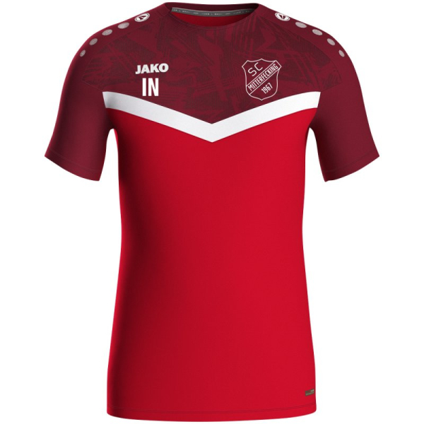 SC Mitterfecking Jako T-Shirt rot/weinrot Gr. XXL