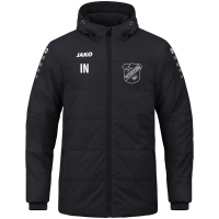 SC Mitterfecking Jako Coachjacke mit Kapuze schwarz Gr. M