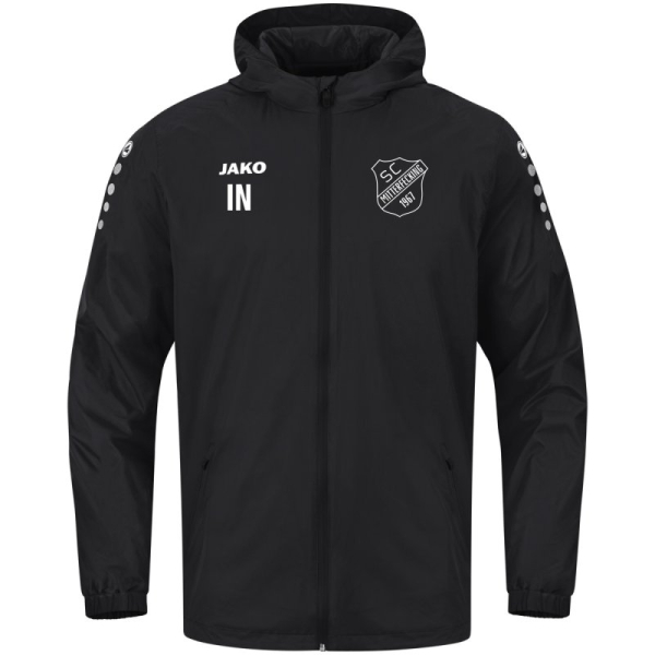 SC Mitterfecking Jako Allwetterjacke schwarz Gr. M