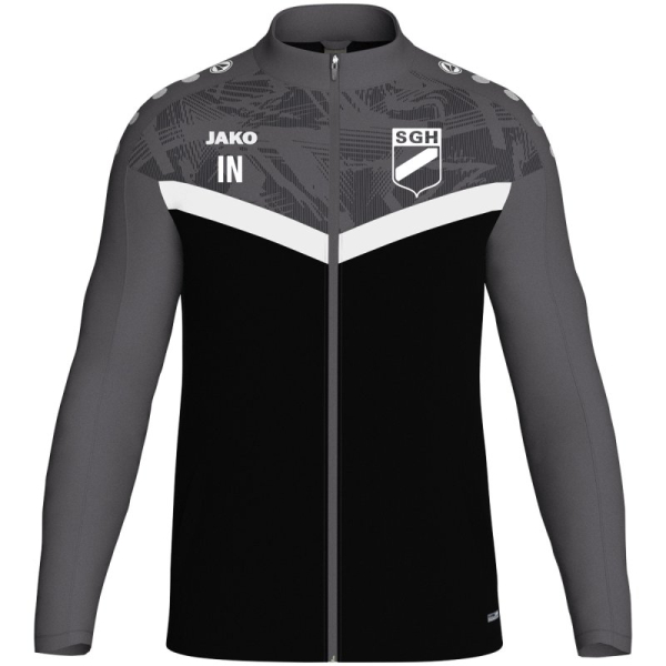 SG Hohenschambach Jako Polyesterjacke schwarz/anthrazit Gr. M