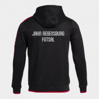 SSV Jahn Futsal Joma Sweatjacke mit Kapuze BLACK/RED Gr. L