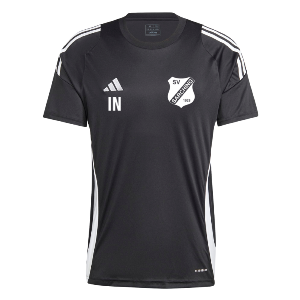 SV Sarching Adidas TIRO24 Trainingsshirt BLACK/WHITE Gr. M