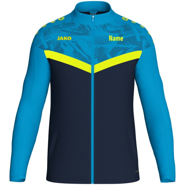 TC Aufhausen Jako Polyesterjacke marine/JAKO blau/neongelb Gr. L