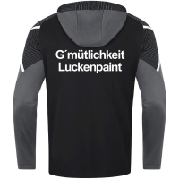 Gmütlichkeit Luckenpaint Jako Kapuzenjacke schwarz/anthra light Gr. 36