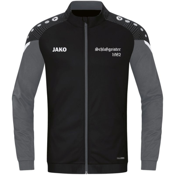 Schloßgeister Jako Polyesterjacke schwarz/anthra light Gr. M