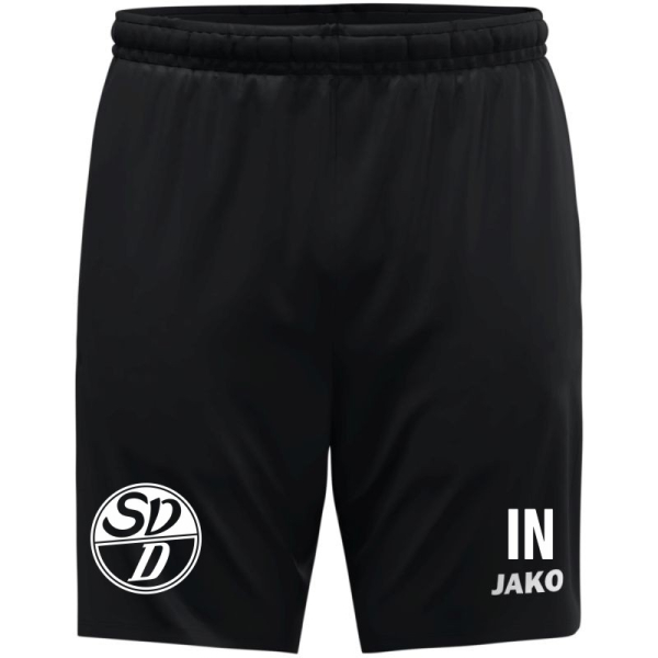 SV Donaustauf Jako Freizeitshort schwarz Gr. 164