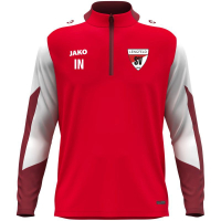SV Lengfeld Jako Ziptop rot/weiß/dunkelrot Gr. XL