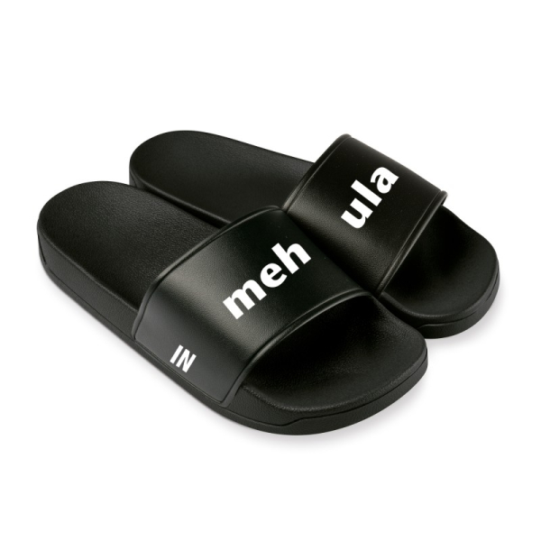 mehula Badeschlappen schwarz Gr. 41