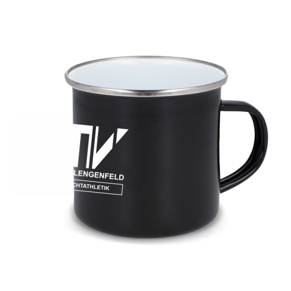 TV Burglengenfeld Tasse Emaille