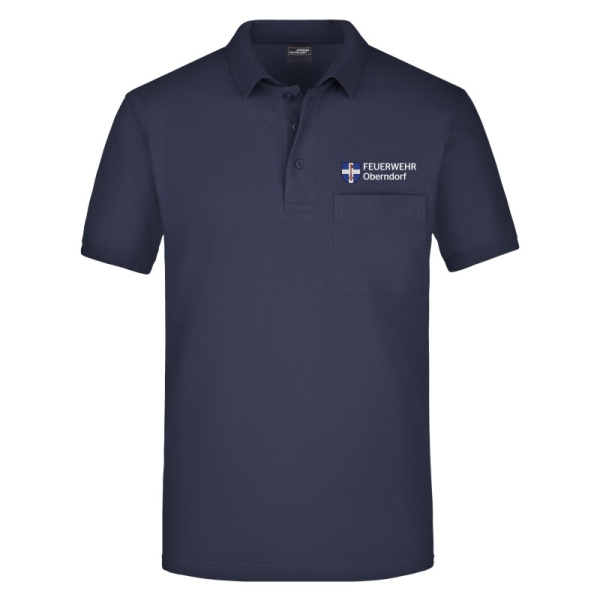FF Oberndorf JN Polo-Shirt Herren mit Brusttasche
