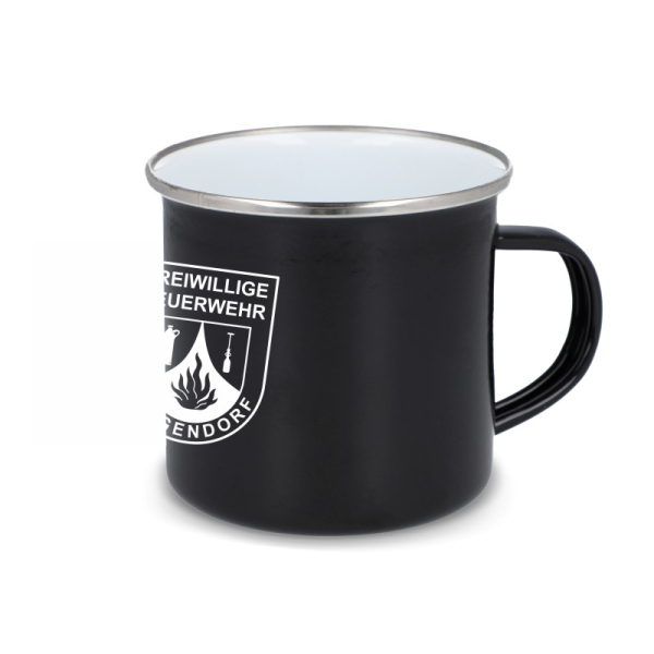 FF Mogendorf Tasse Emaille