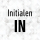 Initialen (Flexdruck)