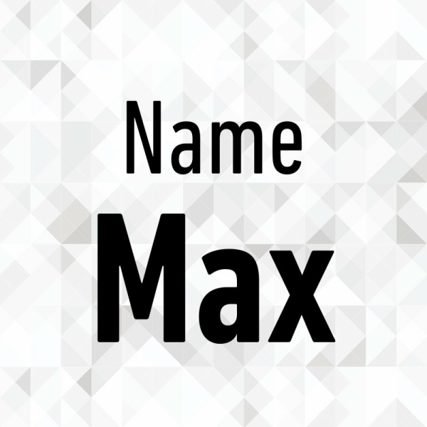 Name (Flexdruck)